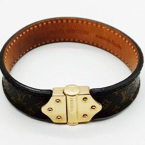 Louis Vuitton Bracelet Browns Gold BC0175 200-073125
